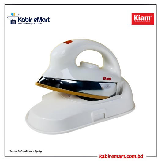 Kiam ES596 1000W Cordless Electric Dry Iron