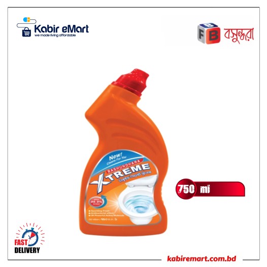 BASHUNDHARA XTREME LIQ TOILET CLEANER 750ML