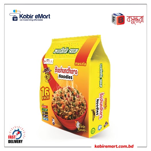 Bashundhara Instant Masala Noodles (16px62g)- 992g