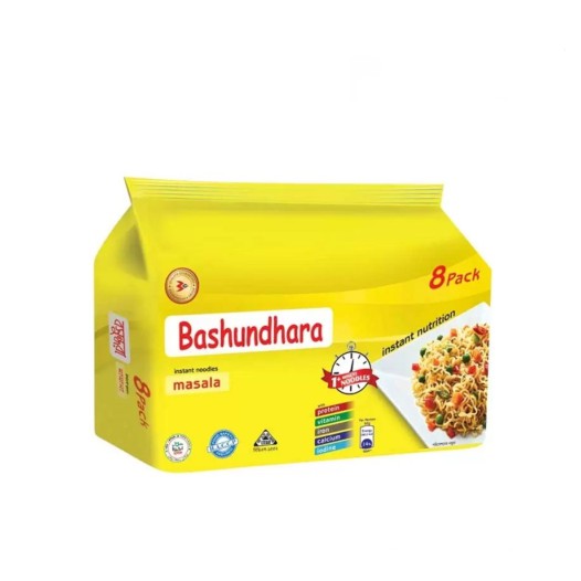 Bashundhara Instant Masala Noodles (8px62g) -496g