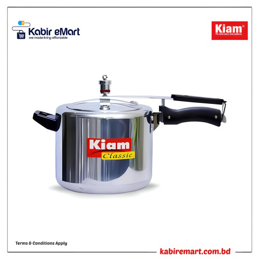 Kiam Stainless Steel Pressure Cooker KSPC-5.5 Liter