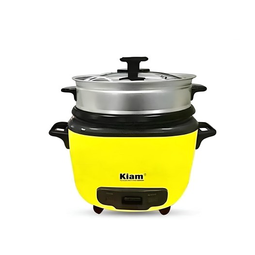 Kiam Double Pot Drum Rice Cooker DRC-9702- 1.8L