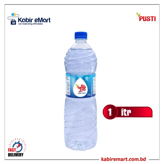 Pusti Drinking Water - 1Ltr (Per Carton - 12 Piece)