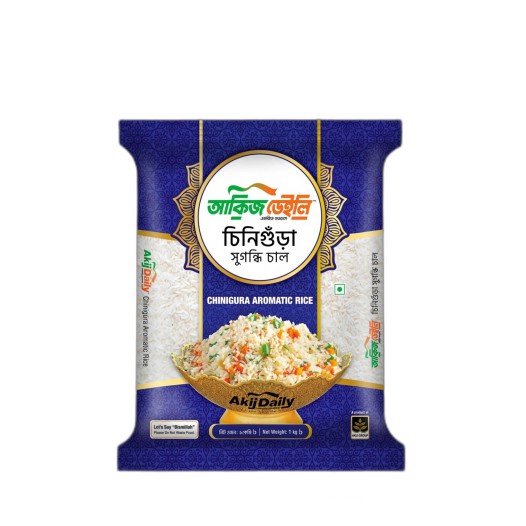 Akij Daily Chinigura Aromatic Rice - 1 kg