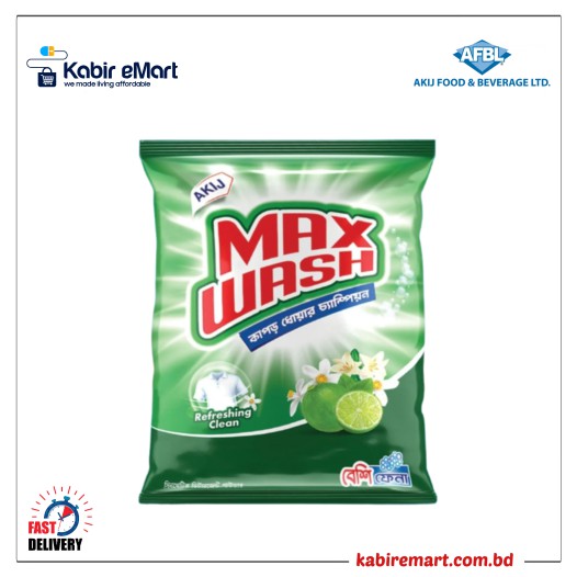 Akij Max Wash Synth Detergent Powder 500gm