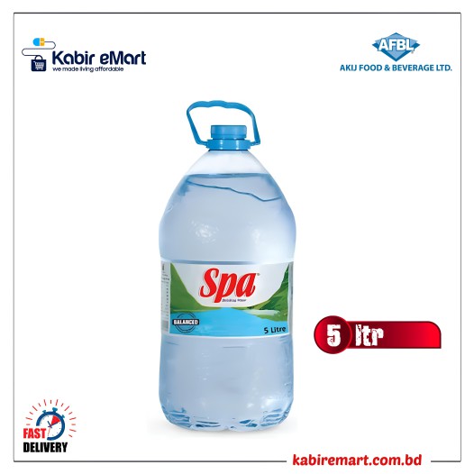 Spa Drinking Water 5 ltr