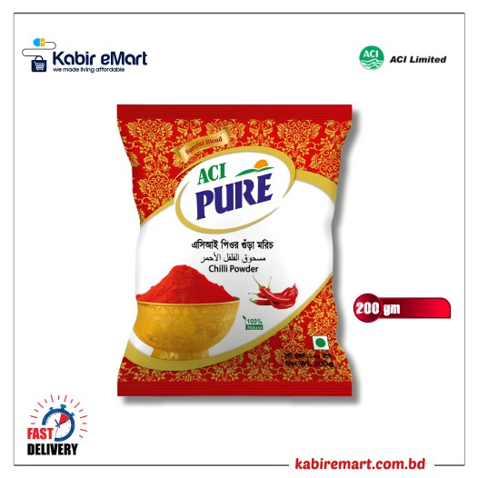 ACI Pure Chilli (Morich) Powder 200gm