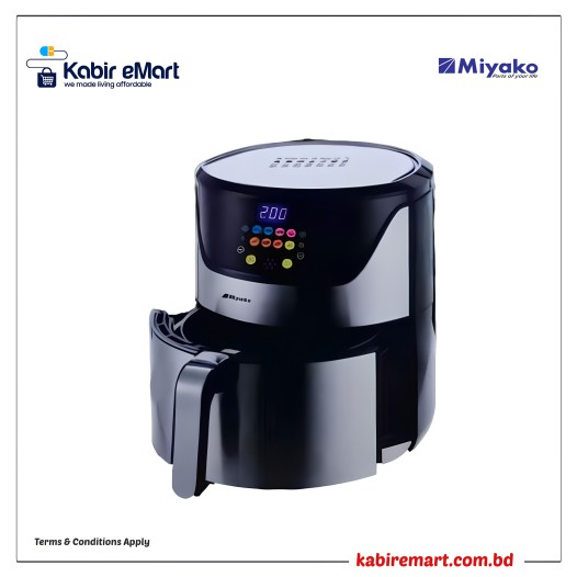 Miyako Digital Display with touch Control Panel 7.5L Air fryer (AF-506)