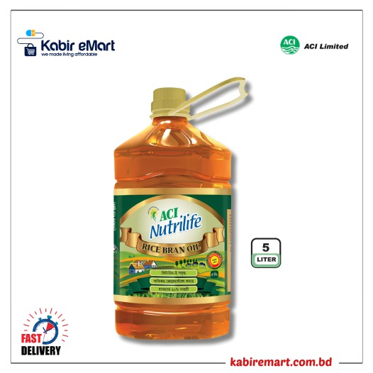 ACI Nutrilife Rice Bran Oil 5L (Bottle)