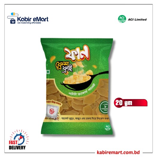 ACI Fun Fresh Fry Potato Pallet 180(±)20gm