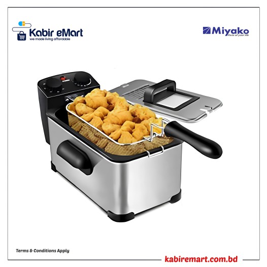 Miyako DF-5412-A 1800W 4L Electric Deep Fryer