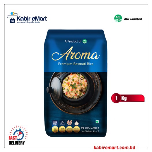 ACI Aroma Pure Basmati Rice 1kg