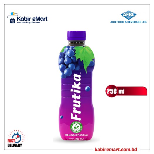 Frutika Red Grape Fruit Drink 250 ml