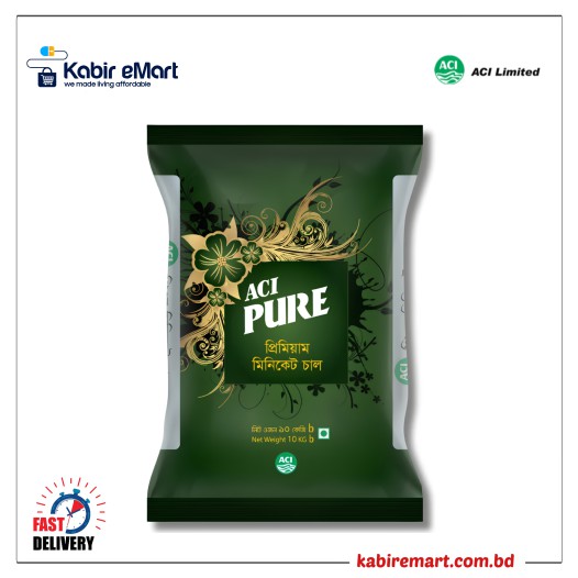 ACI Pure Miniket (Jirashail) Rice 10Kg