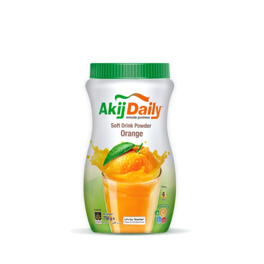 Akij Daily Soft Powder Drink (Orange)750gm