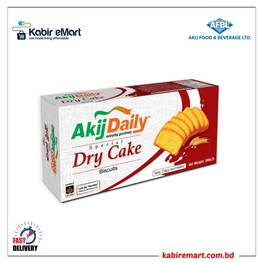 Akij Daily Dry Cake 300 gm