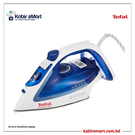 Tefal FV5715M0 Easygliss Durilium Airglide Soleplate Steam Iron - 2400Watt