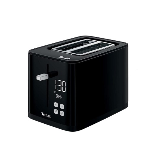 Tefal Digital Black Toaster - TT6408