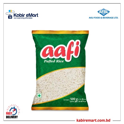 Aafi Puffed Rice-500 gm