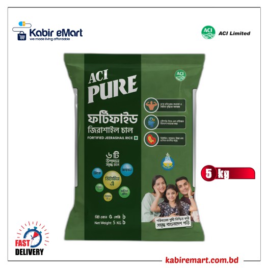 ACI Pure Fortified Jeerashail Rice 5kg