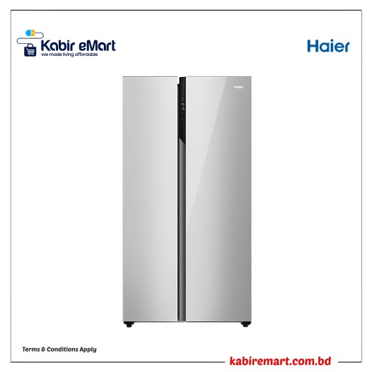 HAIER HRF-680MG 630 LITER CONVERTIBLE SIDE BY SIDE REFRIGERATOR