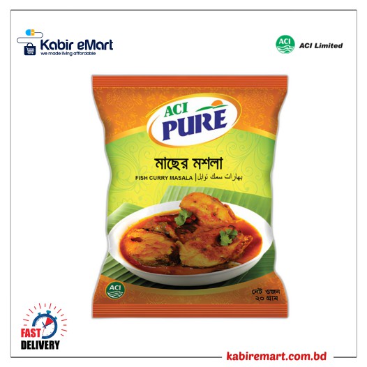 ACI Pure Fish Curry Masala 20 gm