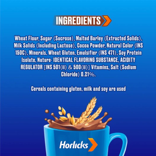 Horlicks Chocolate Flavour Jar 500g (Powder Drink)