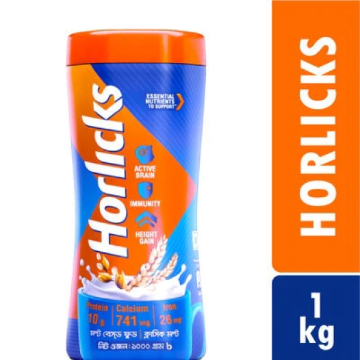 Standard Horlicks Health and Nutrition Drink Jar 1kg