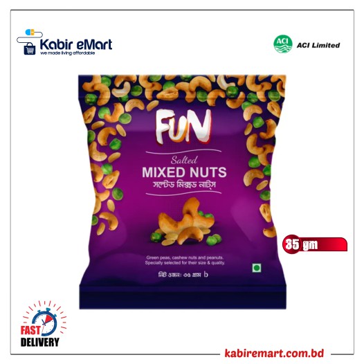 Fun Salted Mixed Nuts 35gm