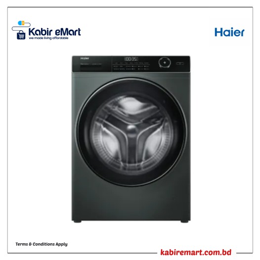 Haier 9 KG Inverter Front Load Washing Machine