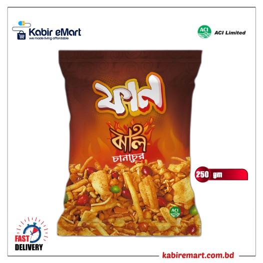 Fun Chanachur Hot & Spicy 250g.