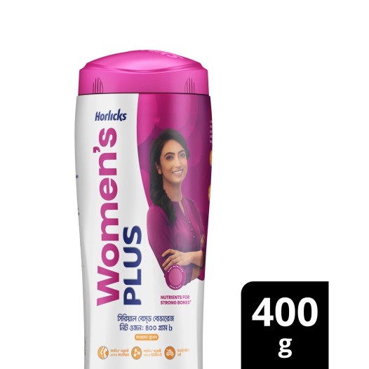 Women's PLUS Horlicks Health and Nutrition Drink Jar 400g