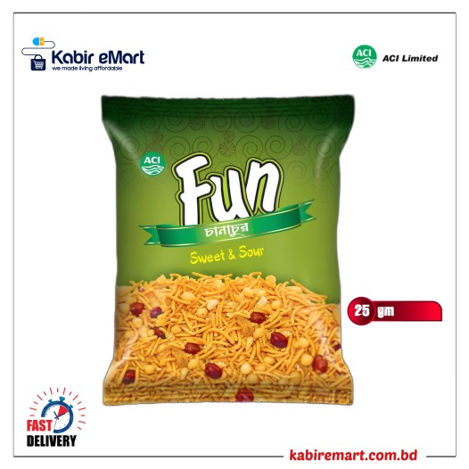 Fun Chanachur Sweet & Sour 25g.