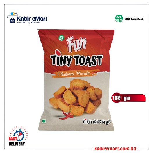 Fun Tiny Toast Family Pack 180g.