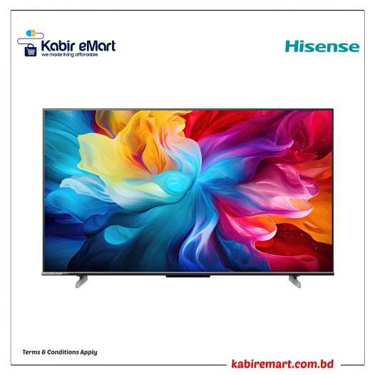 Hisense 65 Inch Bezelless Dolby Vision 4K UHD Smart LED Voice Control Google DTS TV