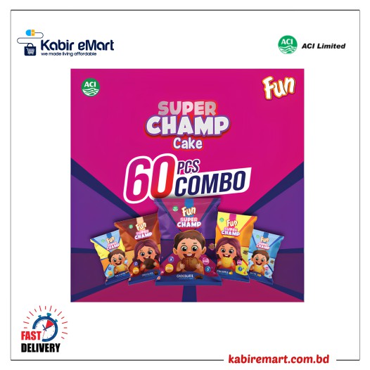 Super Champ Cake Bundle Pack 60 Pis