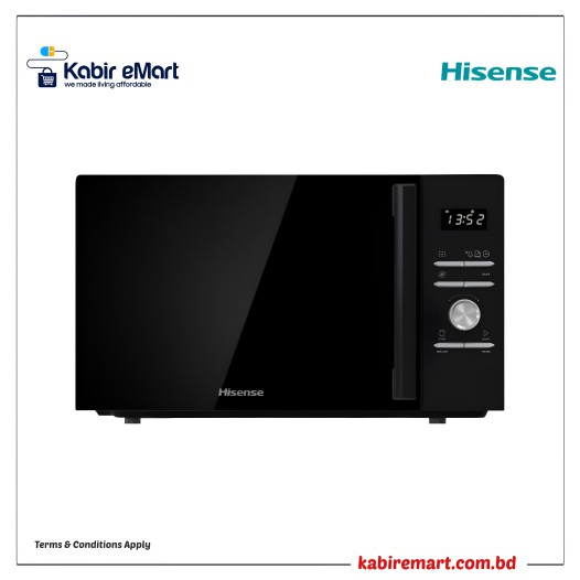 Hisense 25L Solo MWO with Grey Cavity Microwave Oven