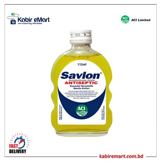 ACI Savlon Antiseptic Liquid Bottle 112 ml