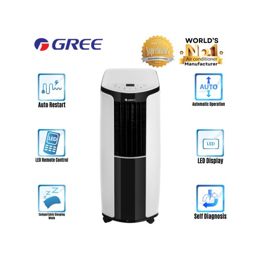 Gree GP-12NLF410-PORTABLE   AIR   CONDITIONER 1.0 TON