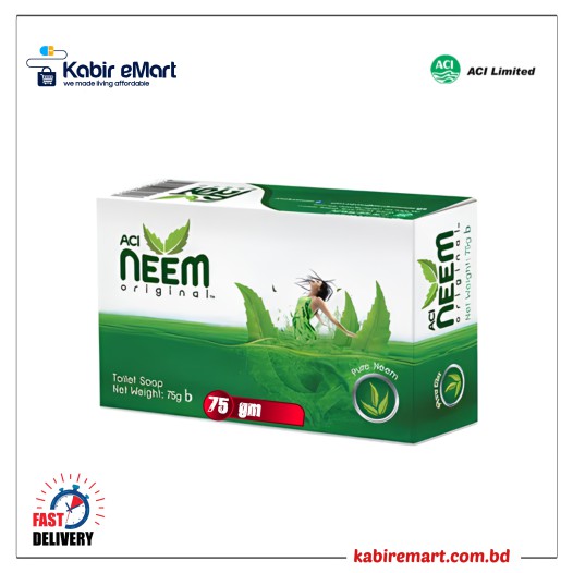 ACI Neem Original Pure Neem Soap 75 gm