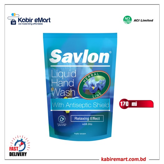 ACI Savlon Iris Herbal Liquid Handwash Refill 170 ml