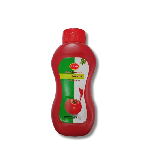 Pran Hot Tomato Sauce 500(±50)gm