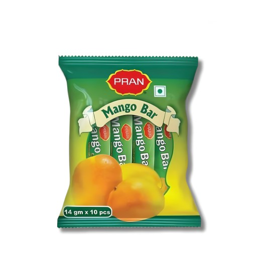 Pran Mango Bar 14gm 10 pcs 140gm