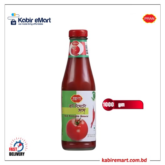 Pran Hot Tomato Sauce 1000gm