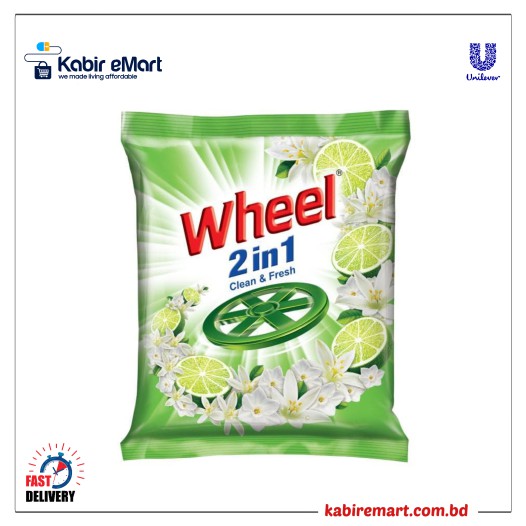 Wheel Washing Powder 2in1 Clean & Fresh 500g