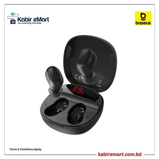 Baseus Encok WM01 True Wireless Earbuds - Black