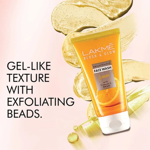 Lakme Blush & Glow Brightening Face Wash Lemon 100g