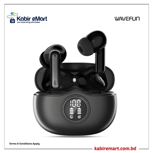 Wavefun Star 2 ANC TWS Earbuds - Black