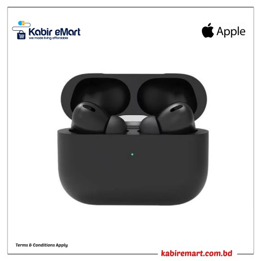 AirPods Pro 2 ANC (2nd Generation) Wireless Earbuds Dubai Edition - Black