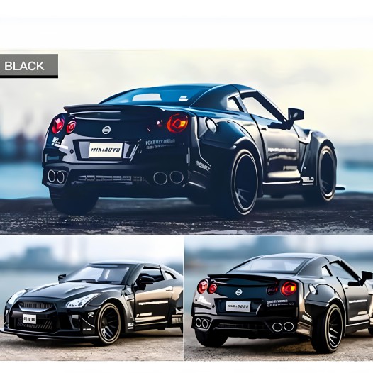 1:32 Nissan Miniauto Diecast Toy Car Model for children kids race car Sport racing - GT-R 35